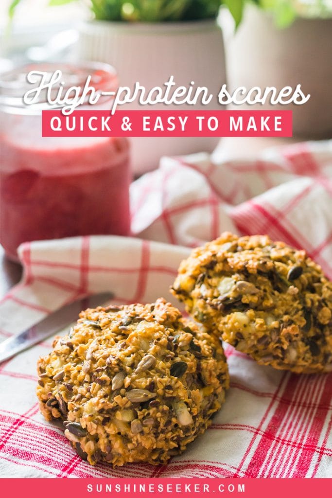 Quick Healthy High Protein Breakfast Rolls Scones Sunshine Seeker